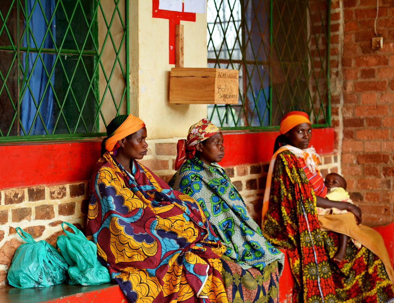 women sitting